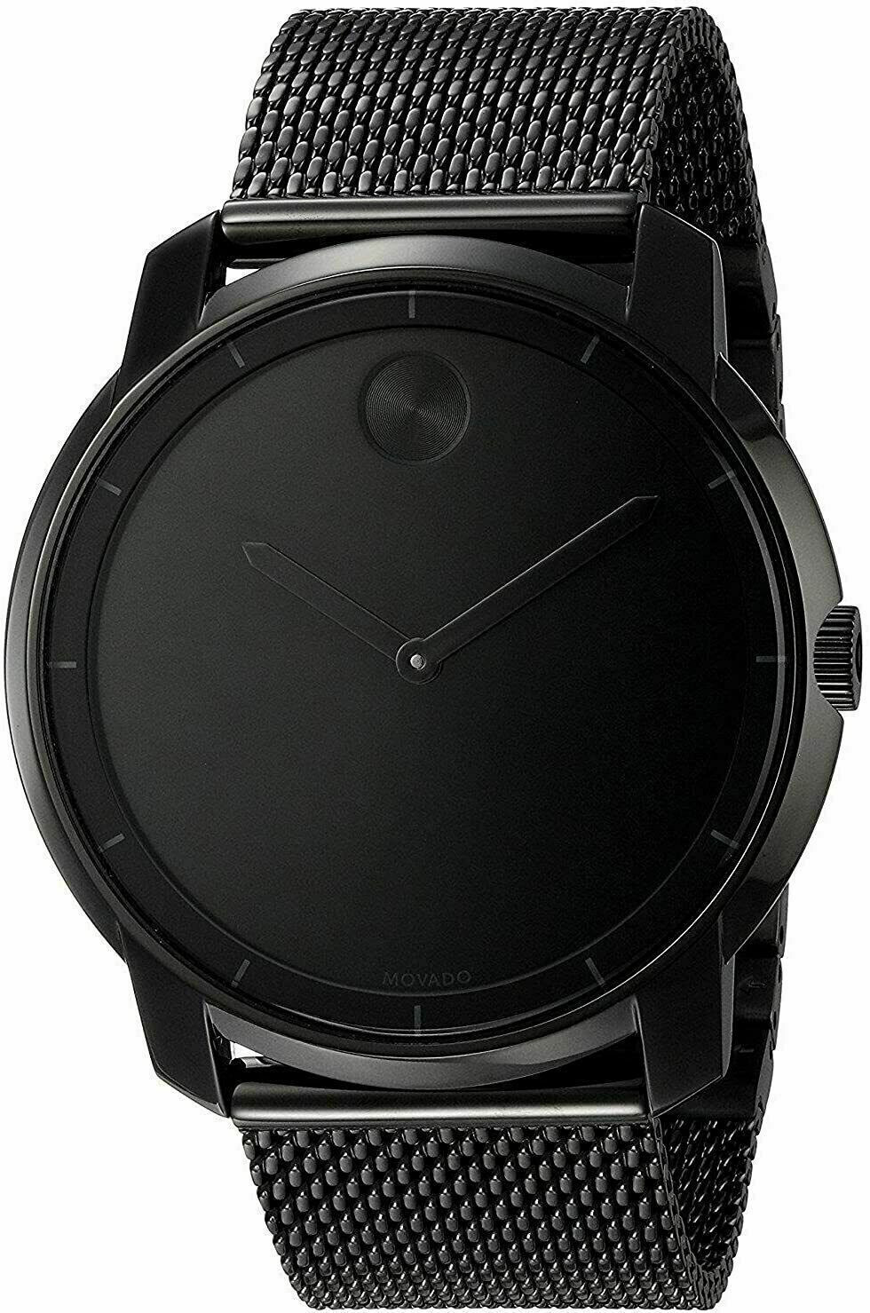 movado bold mesh band